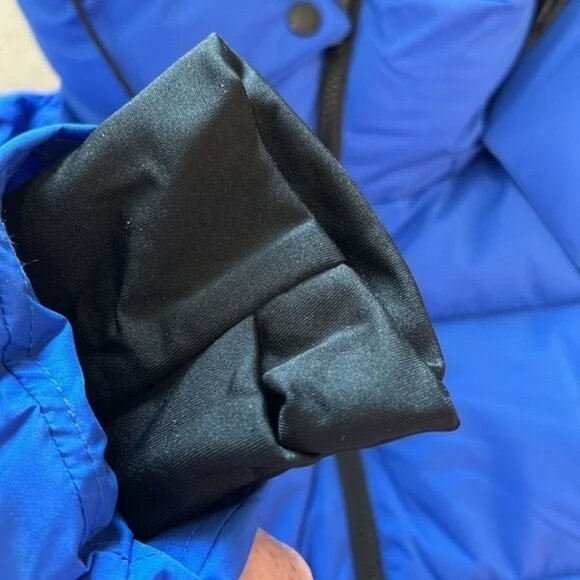NWT BCBG Generation royal blue parka Feather-free eco-friendly fill Size XL - Picture 8 of 14